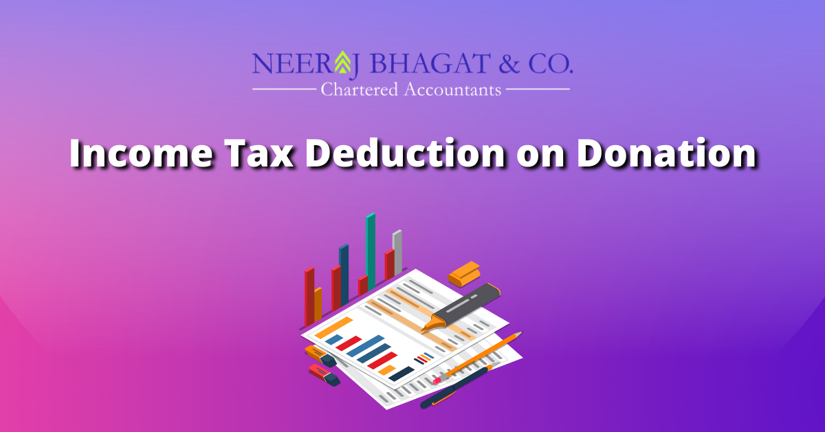 Tax Deduction on Donation Who is eligible for deduction u/s 80G?