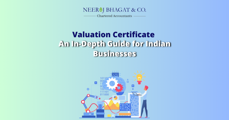 Valuation Certificate